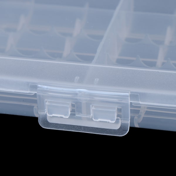 Användbar 1x hårdplast batteriväska Case Förvaring för 10 A