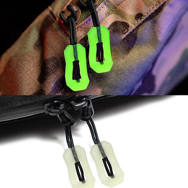 5 st/ set Luminous Zipper Pull Kit Markers Glow In The DarkNight black