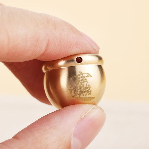 Feng Shui Lucky Fortune Wealth Mässing Cornucopia Baifu Rice Cyli A