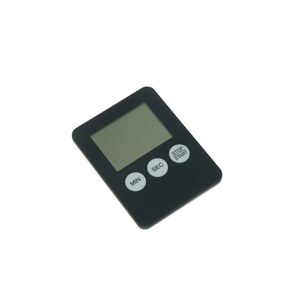 Stor LCD Digital Kök Matlagning Timer Count-Down Up Clock Ala black