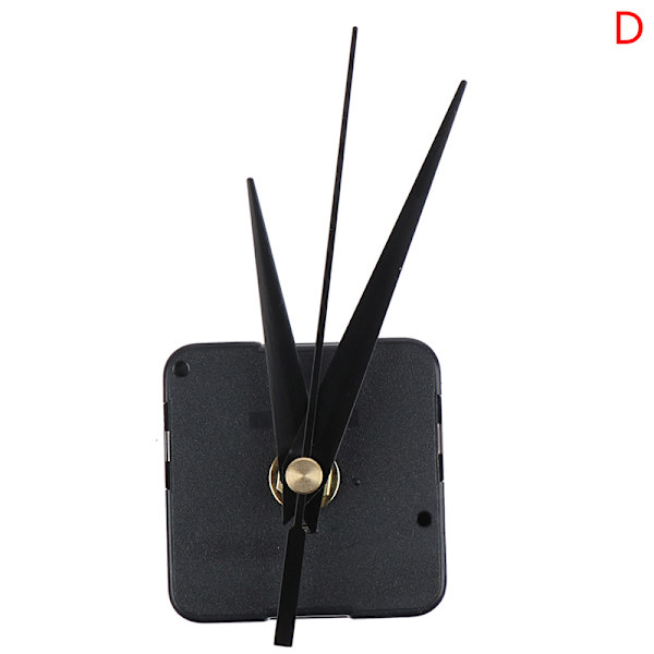 Klassisk Silent Cross Stitch Quartz Clock Movement Mechanism DIY D
