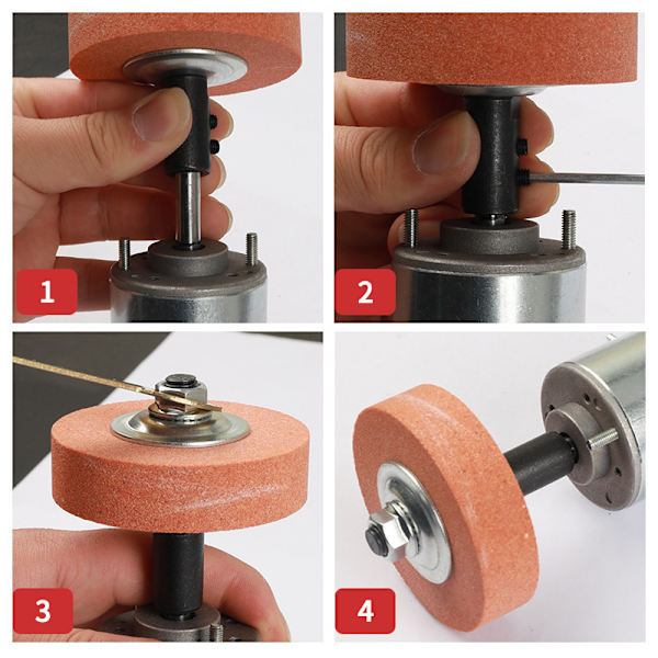 10 mm spindeladapter för slipning av polering 5-16 mm axelmotor 5MM
