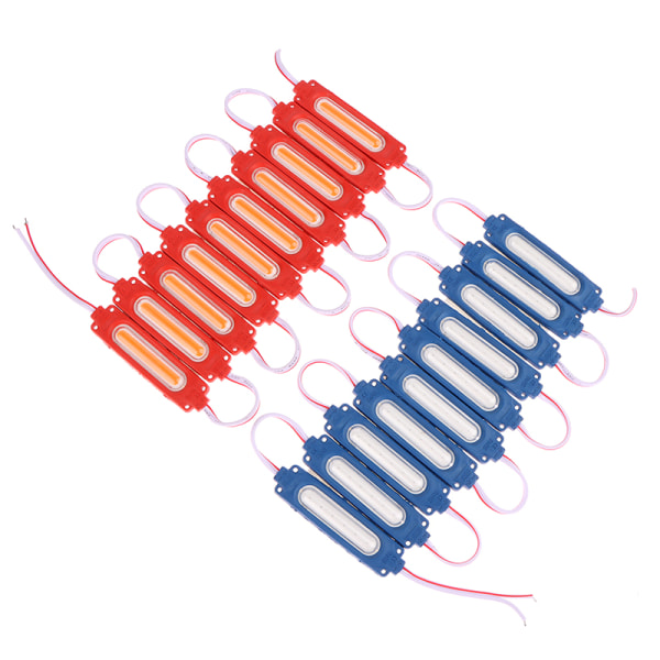 10 ST 12V LED-modul Truck sidomarkeringsindikatorlampa COB Supe B