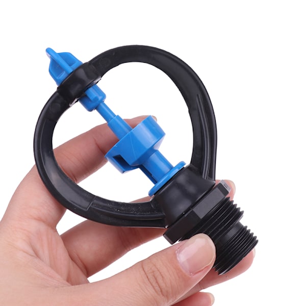 1/2 3/4 tums gårdssprinkler 360 grader roterande grässpridare