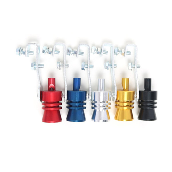 Universal Sound Simulator Bil Turbo Sound Whistle Ljuddämpare Blue