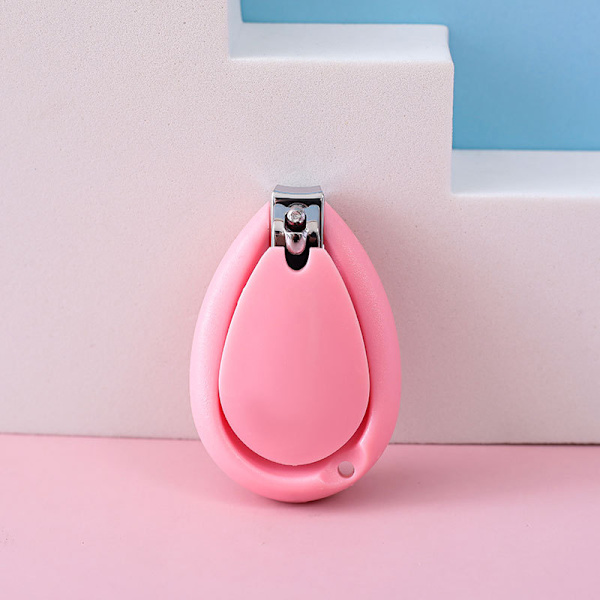 Baby Nagelklippare Finger Toe ter Trimmer Manikyr Pedikyrvård Pink
