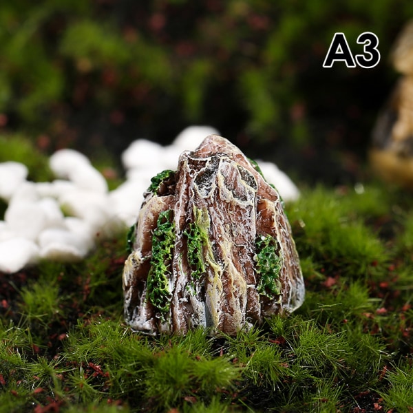 1st Mini Mountain Miniatyr Bonsai Ornament Gardening Garden A3