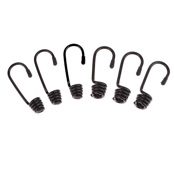 10 st spiralkrokar för spännare Marine Cord Bungee Elastic R B
