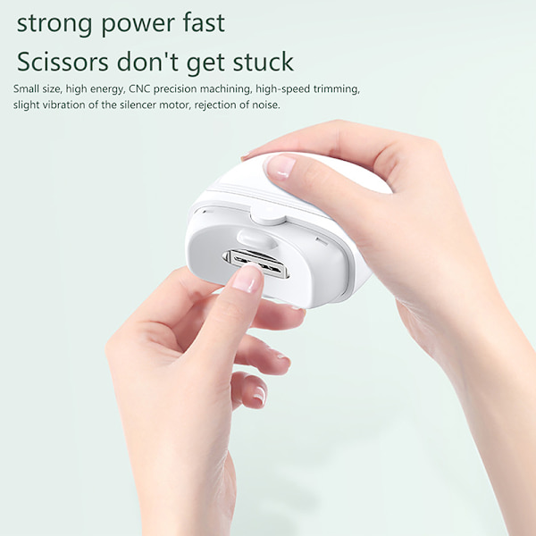 Elektrisk nagelklippare Automatisk M/ Lätttrimmer Nagel te Green