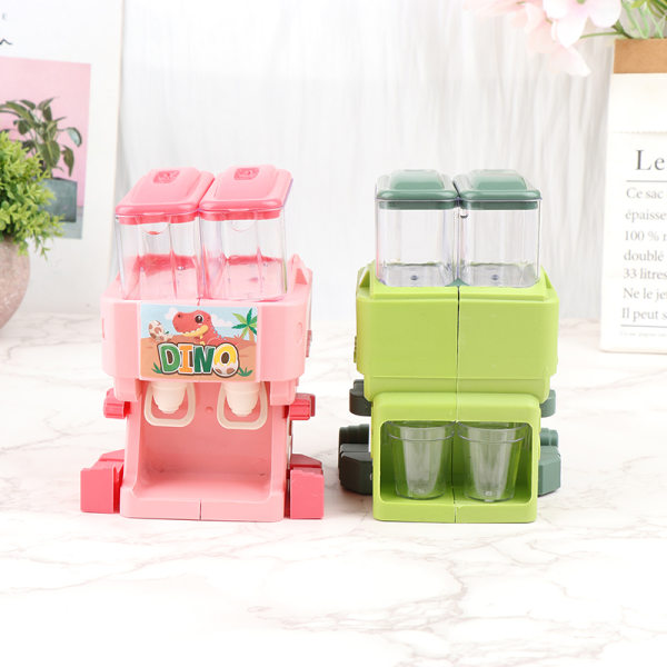 Tecknad vattendispenser leksak e vatten juice dricka fontän till Green