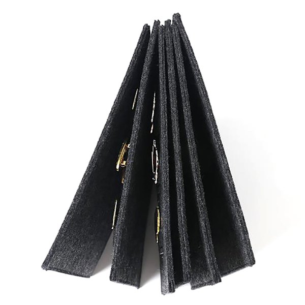 Bokdesign Case Brosch Pin Organizer Smyckeförvaring B