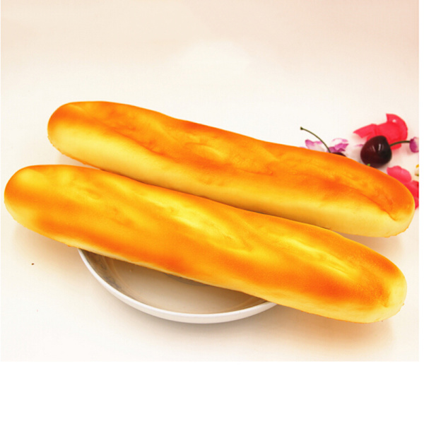 Nya franska baguetter Jumbo Squishy Keyboard Hand Kudde Scent L