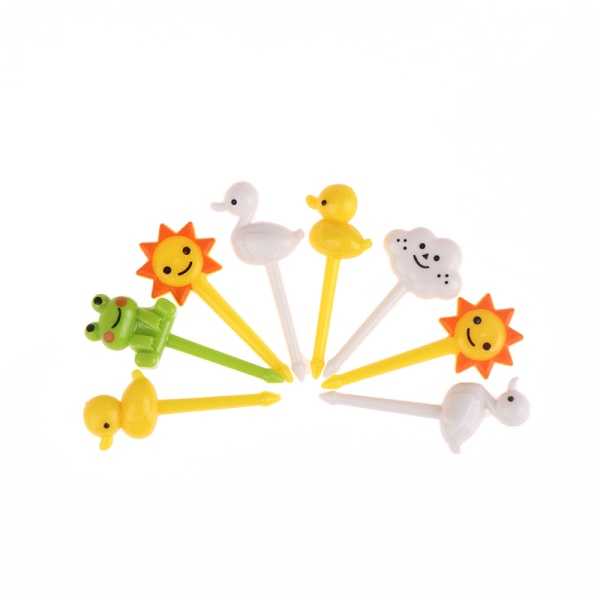 8st Set Cartoon Mini Barn Snack Cake Dessert
