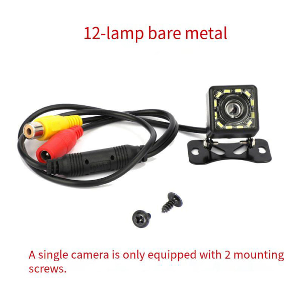 Bil backkamera CCD4 LED Auto Backup Monitor 170 grader HD 12LED