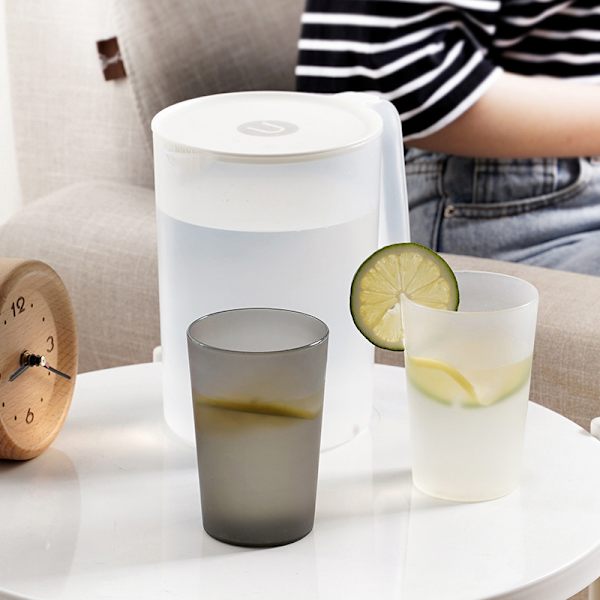 Kanna Plast kallvattenflaska och koppar Set Hem Large Capac C