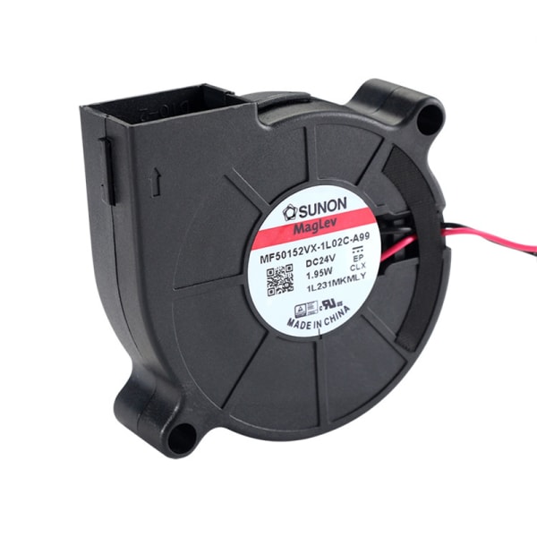 Sunon 3D-skrivare fläkt 5015 24V 0,41A dubbellager fläkt C