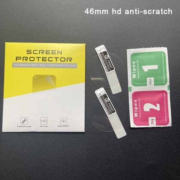 2Pc Protector anti-scratch Hydrogel Film För Watch GT4 41/46MM A2