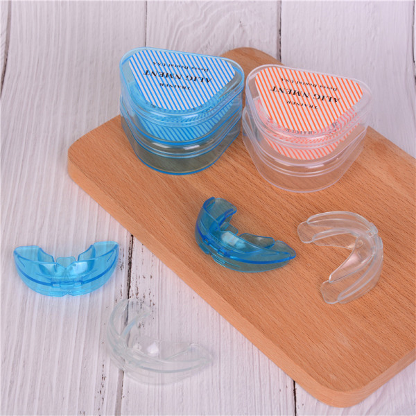 Tand ortodontisk apparat Raka tänder System Munhygien Blue Soft