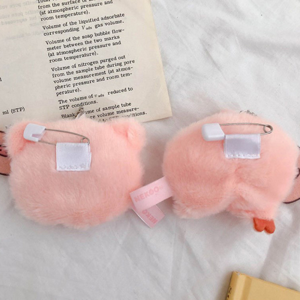 Bentoy Pig Plush Pink Soft Pig Nyckelringstillbehör e Student B A2