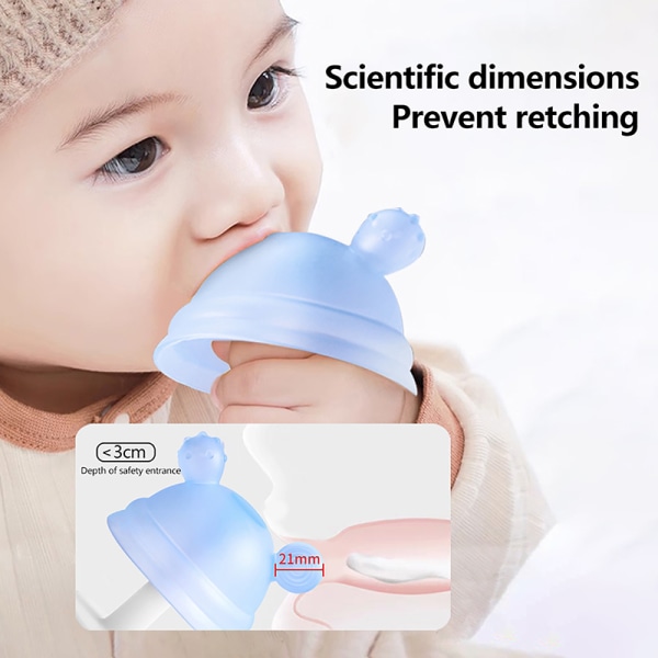 Baby Silikon Baby er ing Vantar Handske Säker BPA Sensory Chew T Blue