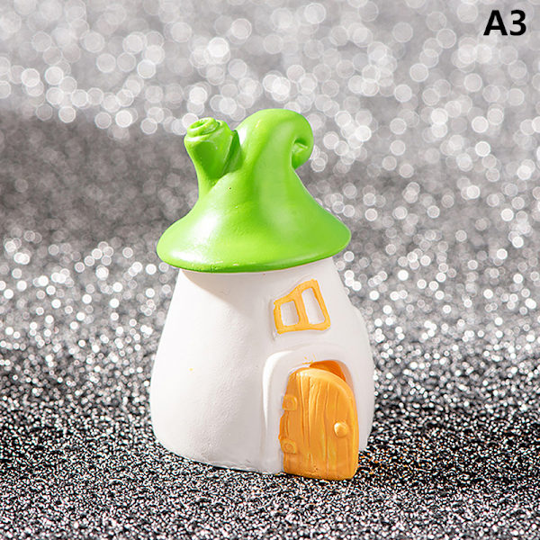 Halloween Garden Miniature Ghost Micro Figurine Dekor för Micro A3