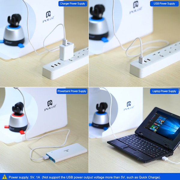 Mini Folding Photography Studio Soft Box 2LED Lightbox