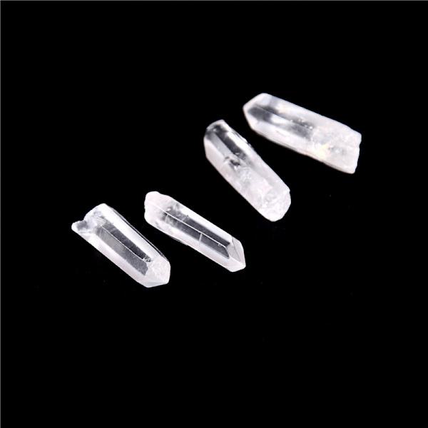 50g Lot Tibet Natural Clear Crystal White Quartz Points Termina