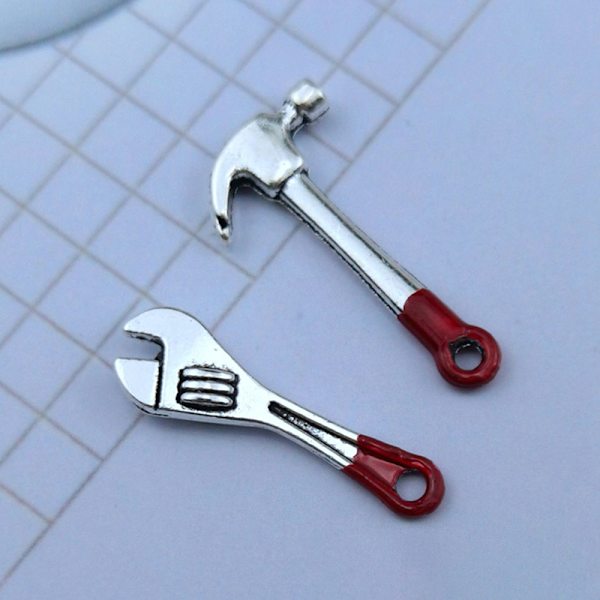2PCS Dockhus mini heminredning simulering underhåll också Red