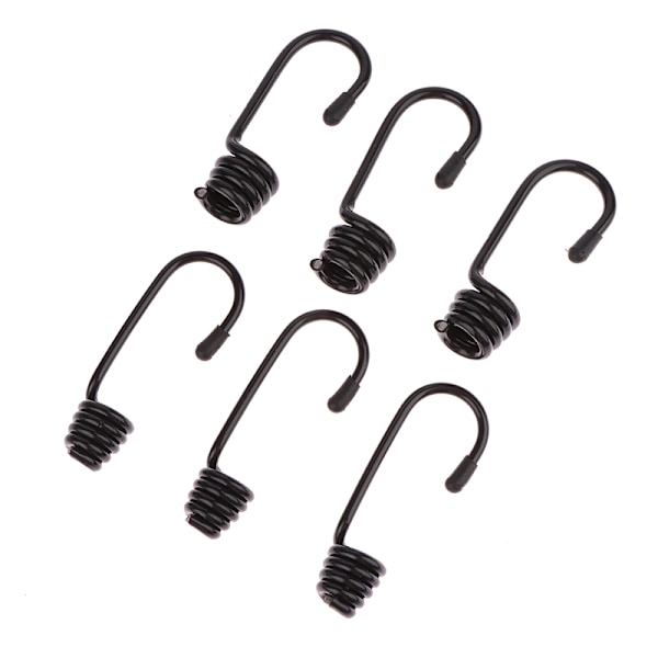 10 st spiralkrokar för spännare Marine Cord Bungee Elastic R B