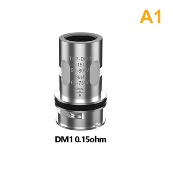 3st för Voopoo TPP Coil TPP-DM1 TPP-DM2 för Drag 3/Drag X Pro DM1