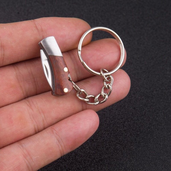 Mini Vikbar Akryl Sharp EDC Självförsvar Small Blade Portab C