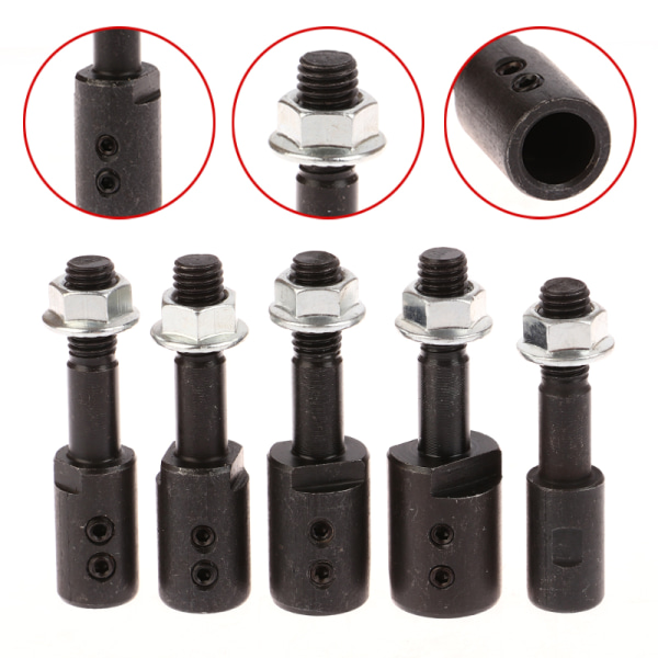 10 mm spindeladapter för slipning av polering 5-16 mm axelmotor 10MM