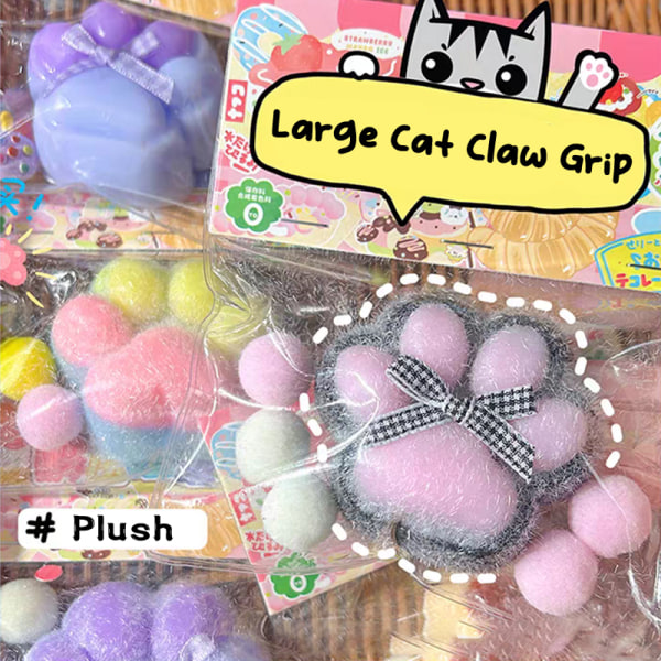 Cat Paw Mochi Taba Squishy Fidget Toy Cat Paw Slow Rebound Stre A6