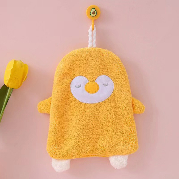 Handdukar Coral Fleece Hängande handduk Absorberande handdukar Childre A2