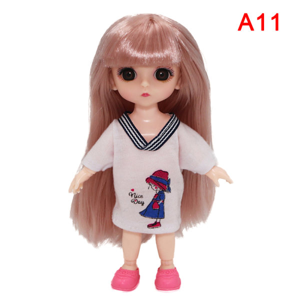 BJD CASUAL Docka Fritidsmode Prinsessan Kläder Kostym Accessoarer A11