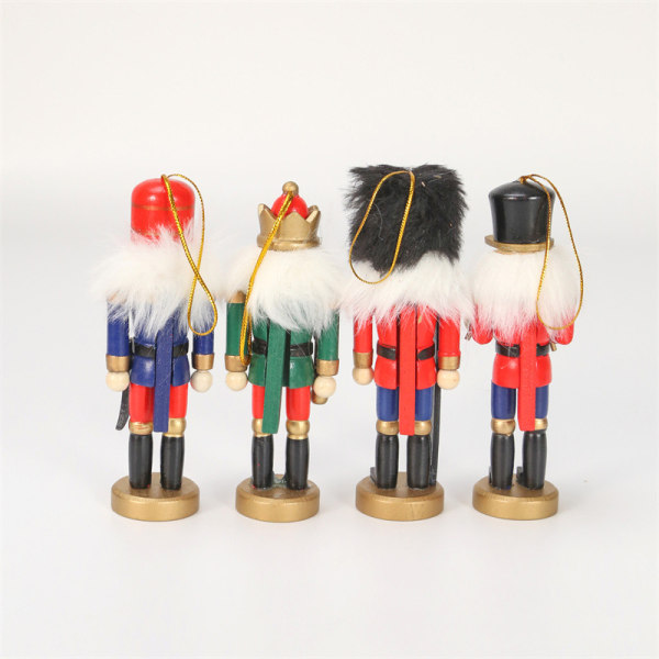 12 cm Nötknäppare Miniatures Nötknäppare Puppet Ornaments Desktop