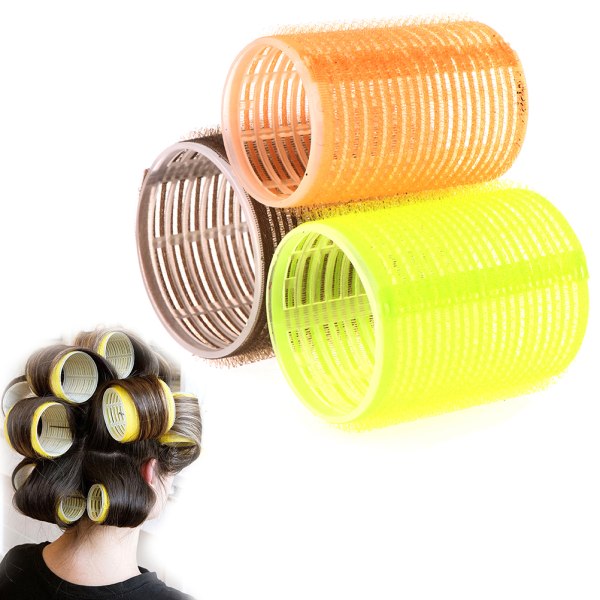 Self Grip Rollers Cling Stick Hair Curler 6*4CM