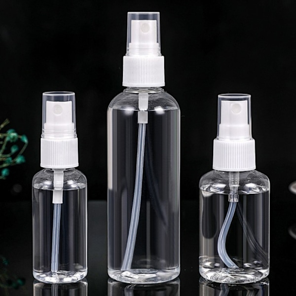 30/50/100ml Transparent sprayflaska Sprayflaskor Portable Tra 30ml