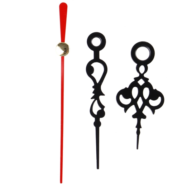 Set Ersättning DIY Väggmekanism Quartz Klocka Reparation Movement C