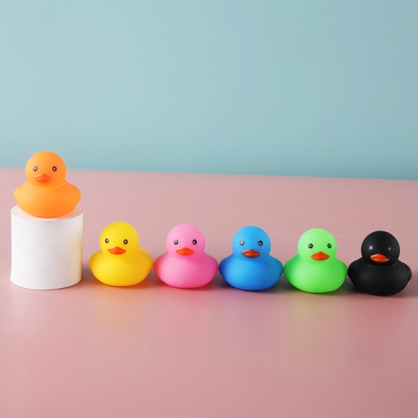 Baby Bath Toys e Colored Little Yellow Duck Baby Gift Badrum E