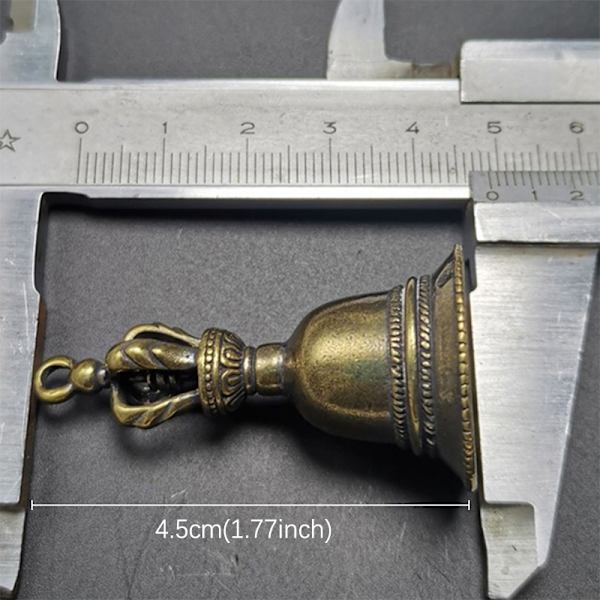 Mässing Hantverk pressgjutning Drop Wind Bell Tibetansk bronsklocka