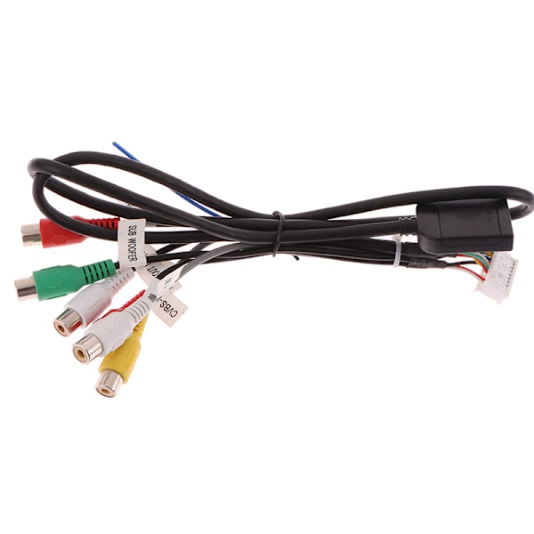 20 P-kontakt Bilstereoradio RCA-utgång AUX-ledningsnätsledning C