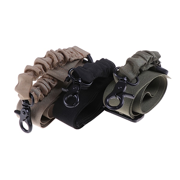 Tactical Sling Justerbar 1 Single Point Bungee Quick Release R Black