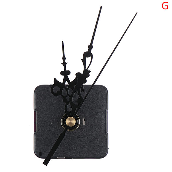 Klassisk Silent Cross Stitch Quartz Clock Movement Mechanism DIY G