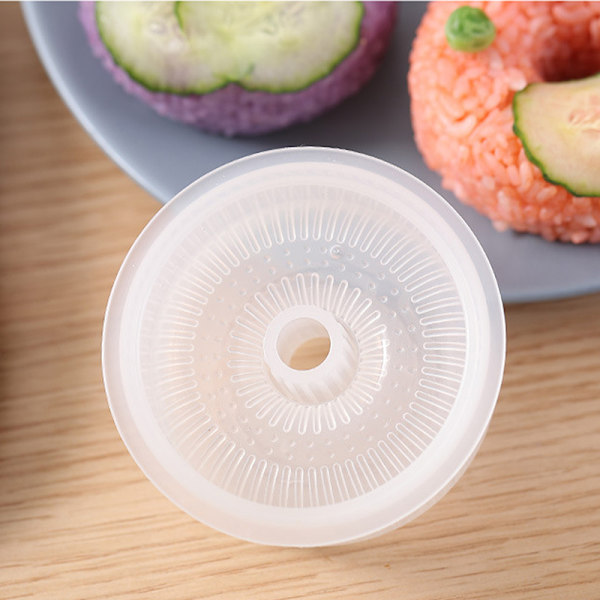 Donut Round Rice Ball Form Non-Stick Sushi Maker DIY Easy Rice