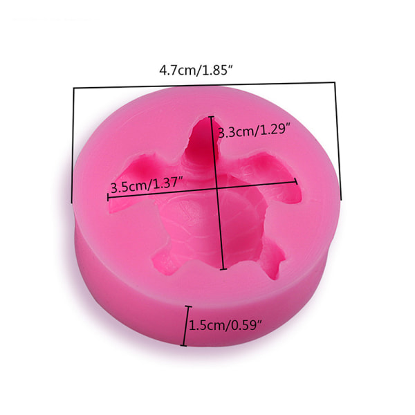 Form e Havssköldpadda Form Havstema Tårtdekoration Gu