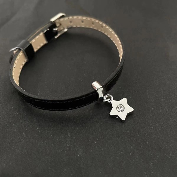 Y2K Girls Star Pendant Justerbart pararmband 2023 Trend D A1