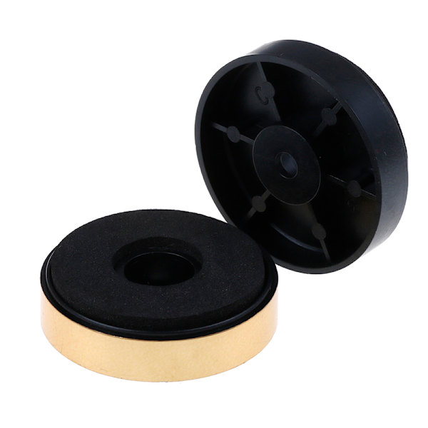 4st 40*11mm Högtalarstativ högtalare fotdyna högtalare reparationsdel Silver