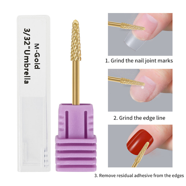 Nagelborr icle Manikyr hine ter Diamond File Gel Polish C