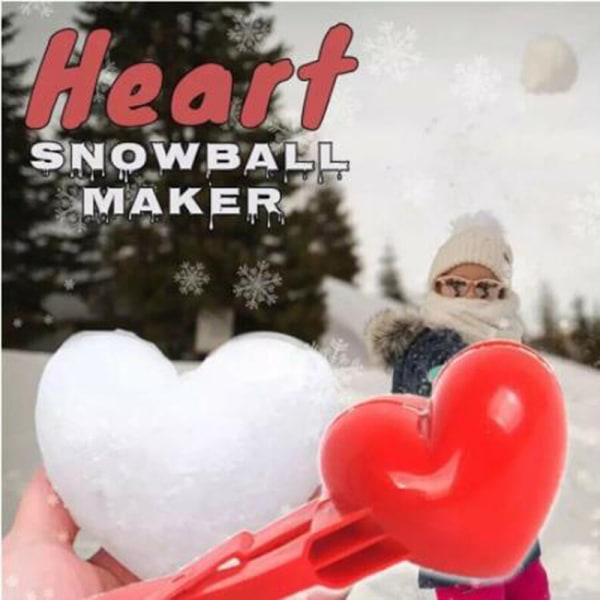 1st Love Heart Snowball Clip Maker Clip